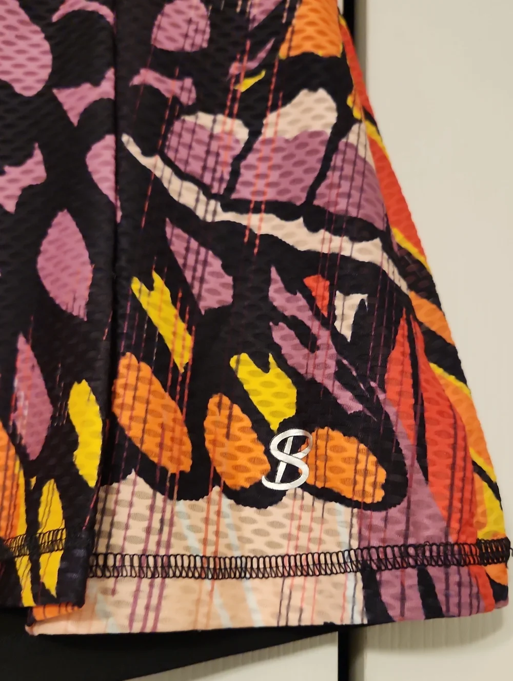 Sofibella Multicolor Print Tennis Skirt Athletic Skort